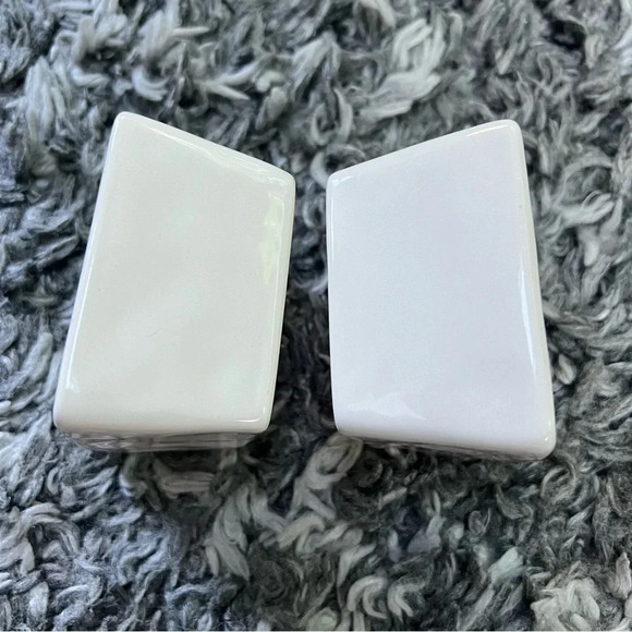 Rae Dunn Savor and Enjoy Square Ceramic Bowl Set Green FabFitFun Gift 3” - Picture 4 of 8